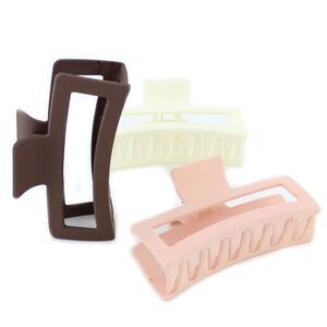 3 pcs Extra Large Claw Hair Clips 5 Inches Long for Thick Hair